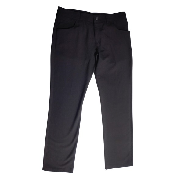 Alberto Other - Alberto Ceramica Modern Fit Mens Black 5-Pocket Trousers Pants W33 L32‎ 181/2077